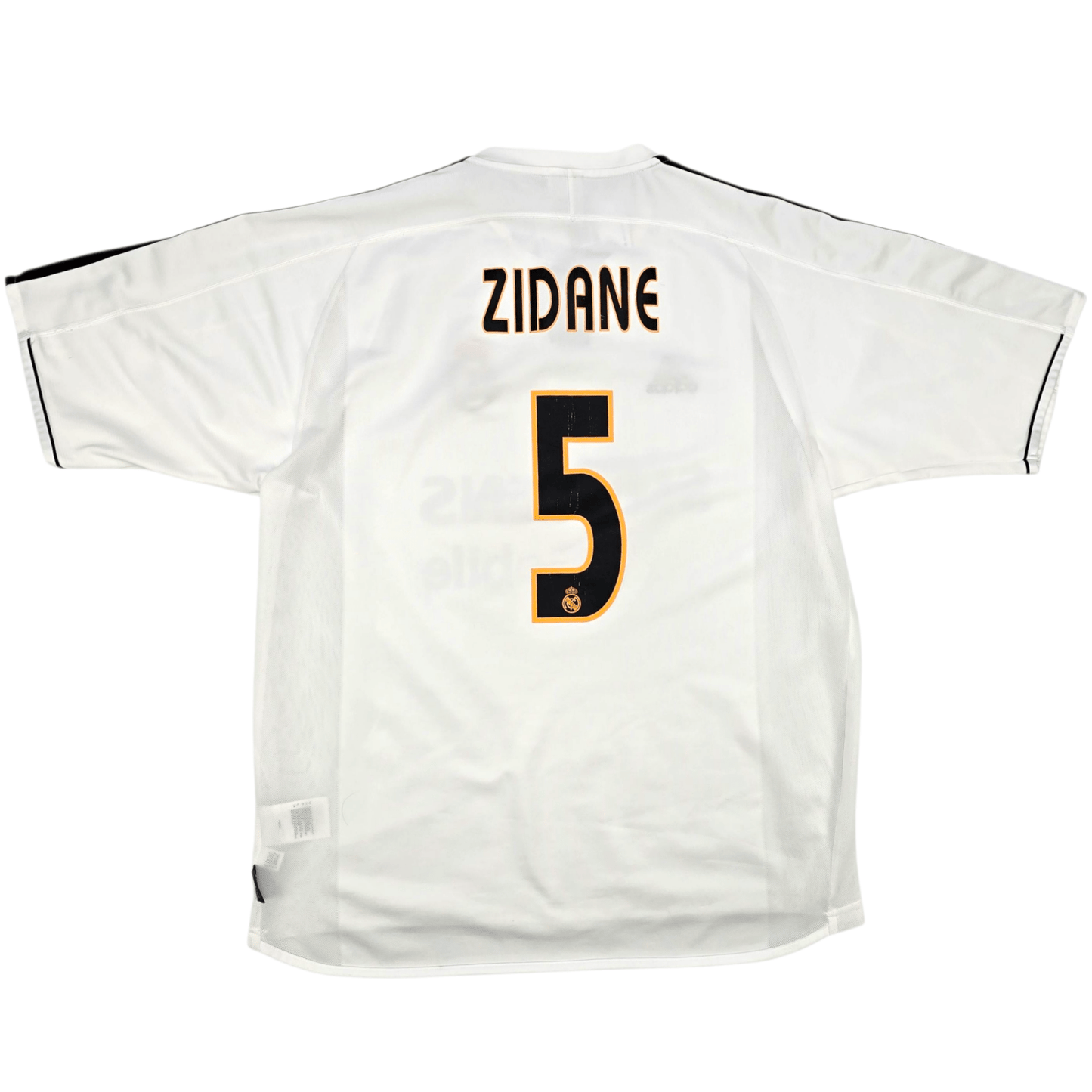 2003/04 Real Madrid Home Football Shirt (L) Adidas #5 Zidane