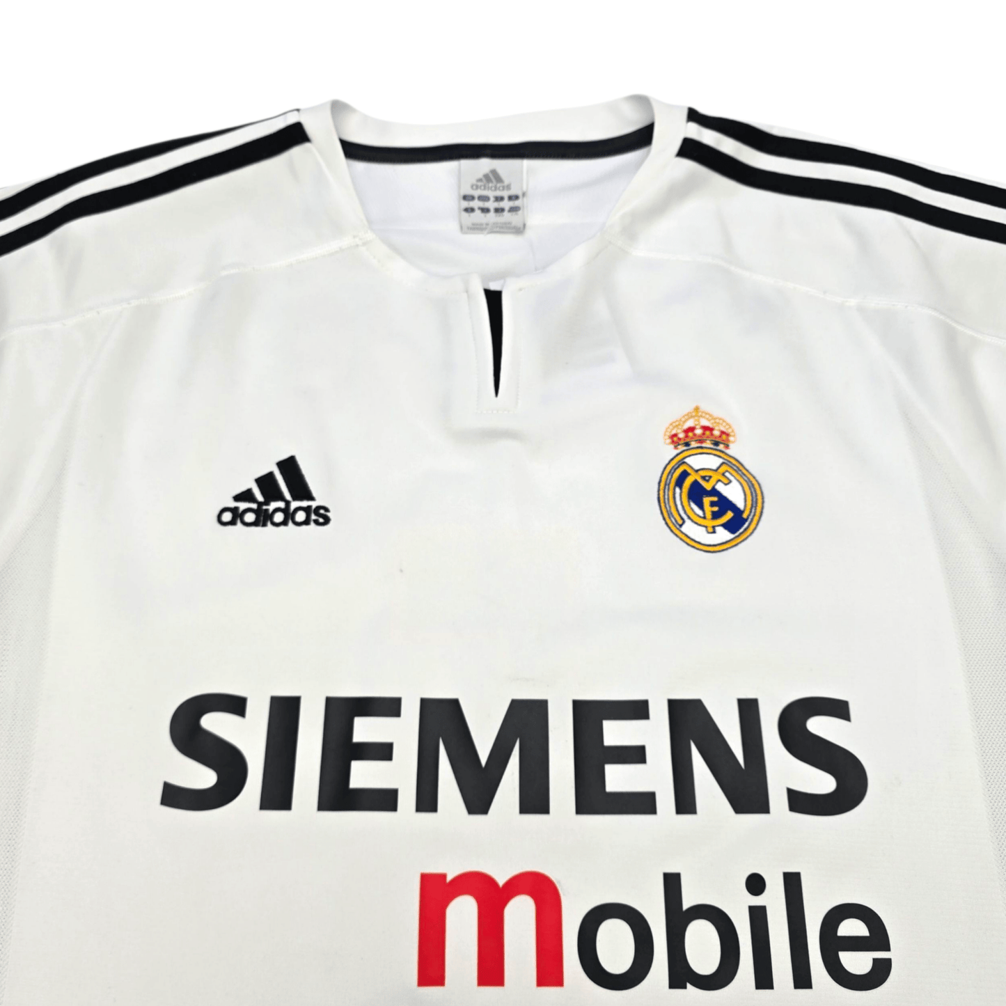 2003/04 Real Madrid Home Football Shirt (L) Adidas #5 Zidane