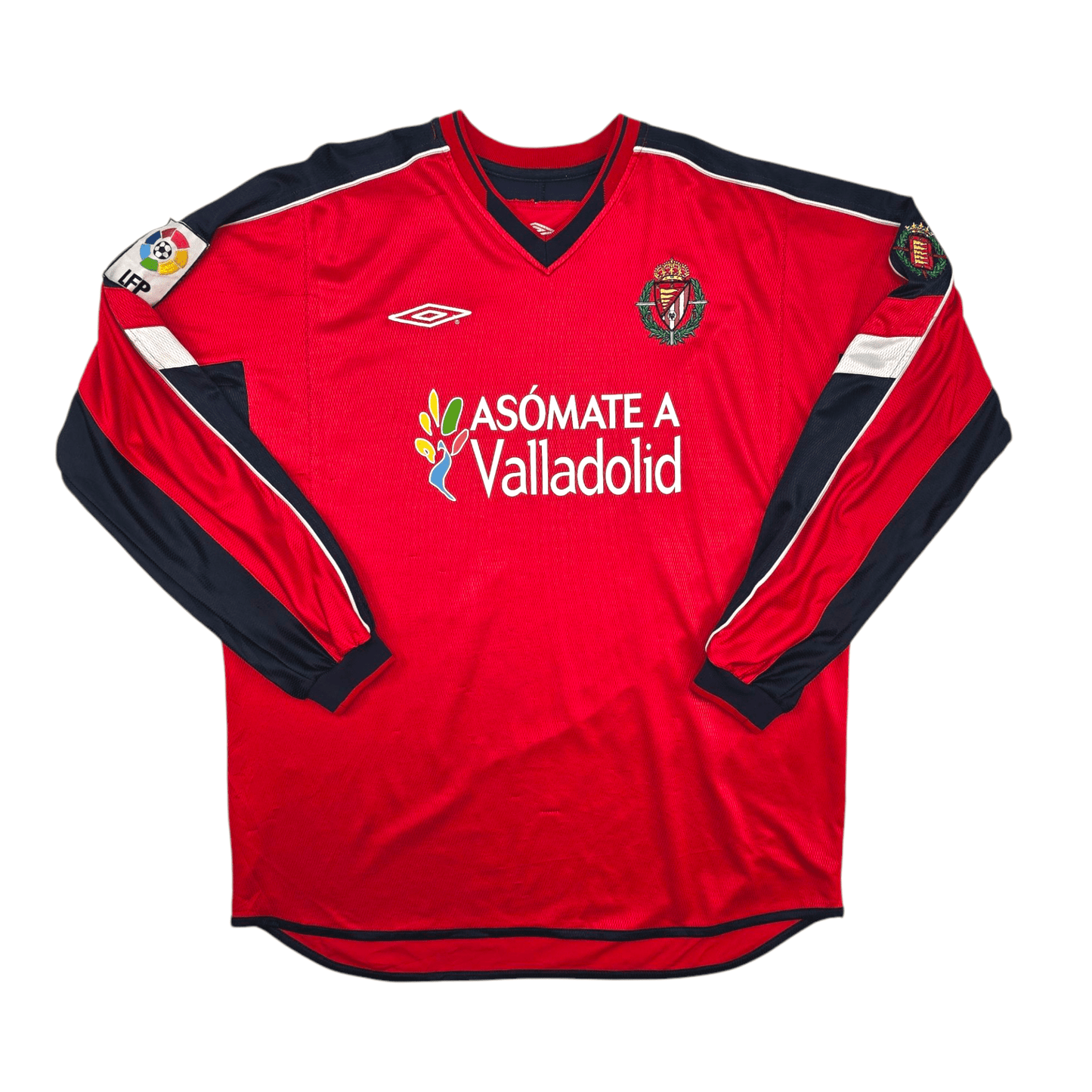 2003/04 Real Valladolid Away Football Shirt (XL) Umbro