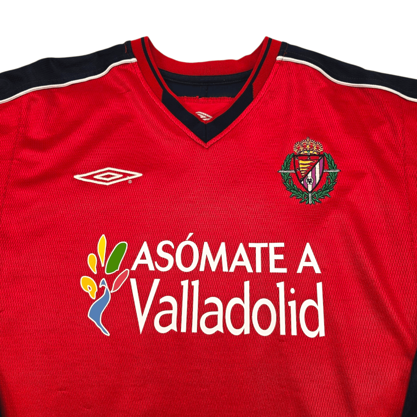 2003/04 Real Valladolid Away Football Shirt (XL) Umbro
