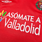 2003/04 Real Valladolid Away Football Shirt (XL) Umbro