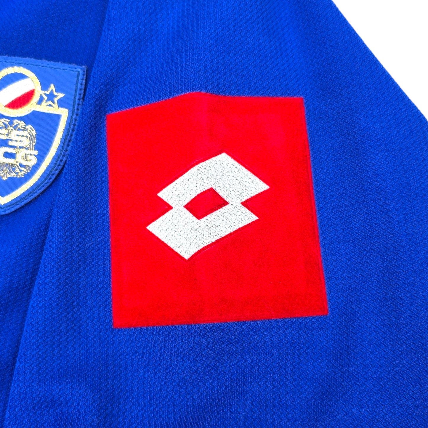 2003/04 Serbia & Montenegro Home Football Shirt (XL) Lotto