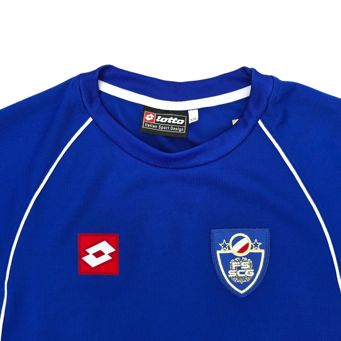 2003/04 Serbia & Montenegro Home Football Shirt (XL) Lotto