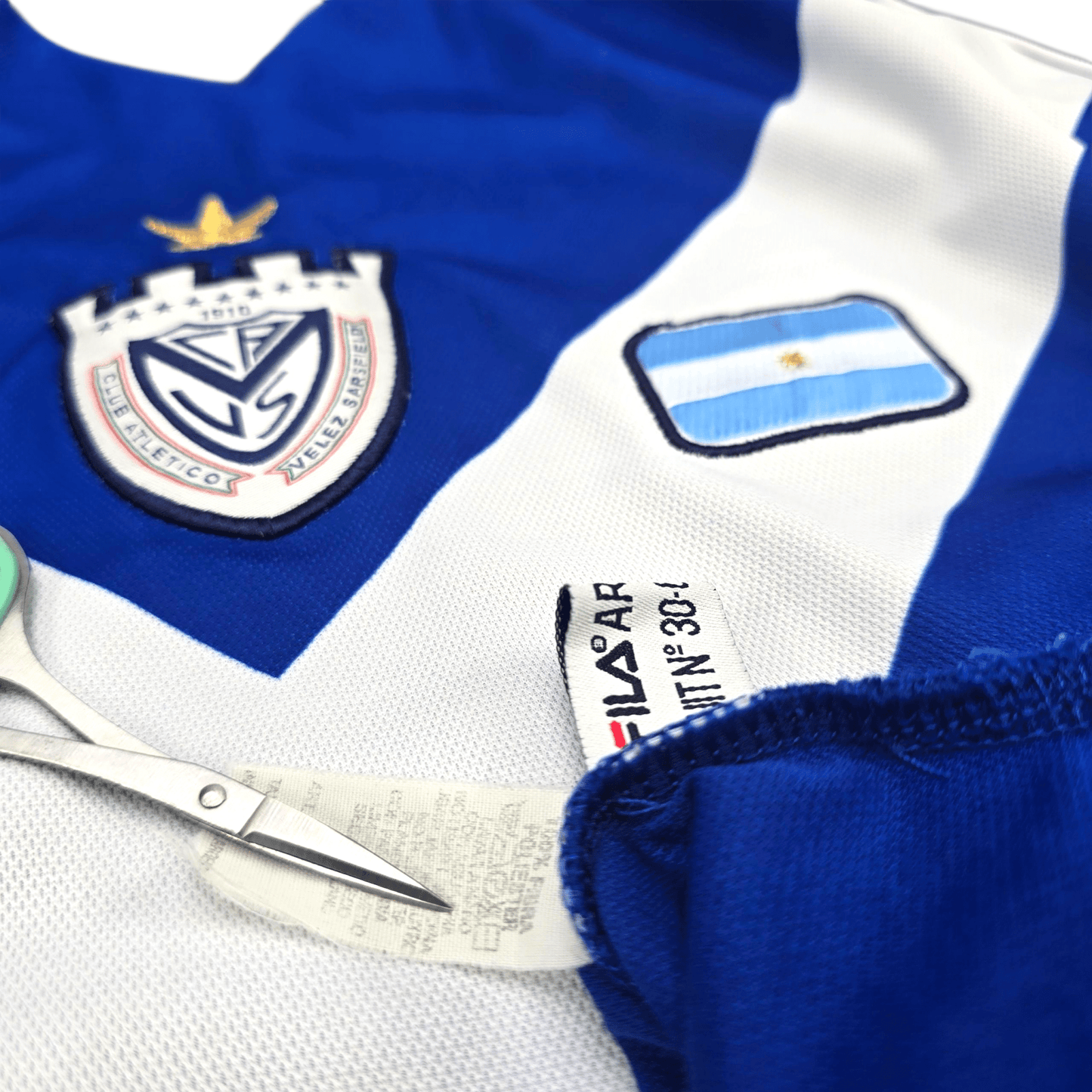 2003/04 Vélez Sarsfield Away Football Shirt (XL) FILA