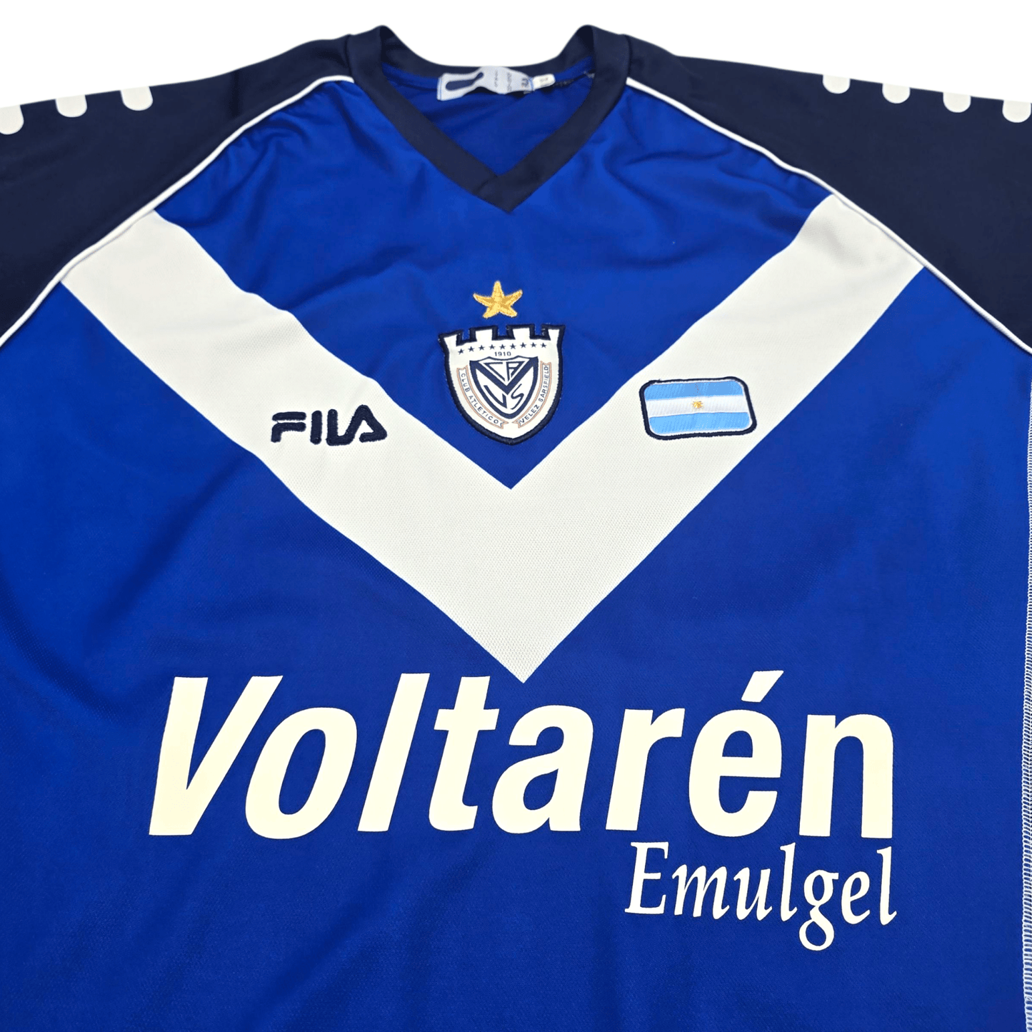 2003/04 Vélez Sarsfield Away Football Shirt (XL) FILA