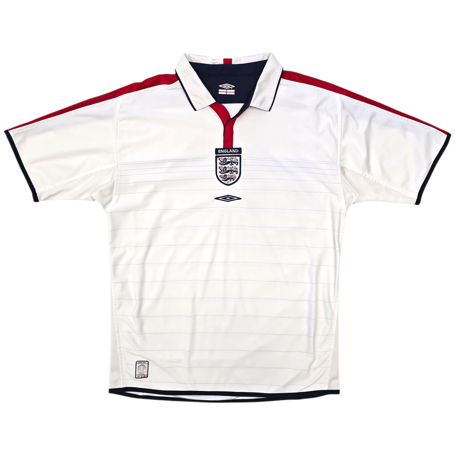 2003/05 England Home Football Shirt (L) Umbro