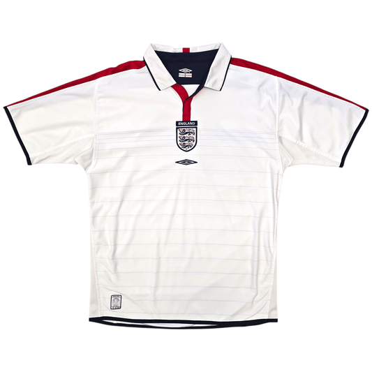 2003/05 England Home Football Shirt (L) Umbro
