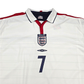2003/05 England Home Football Shirt (XL) Umbro #7 Beckham