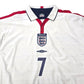 2003/05 England Home Football Shirt (XL) Umbro #7 Beckham