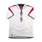 2003/05 England Home Football Shirt (XL) Umbro #9 Rooney