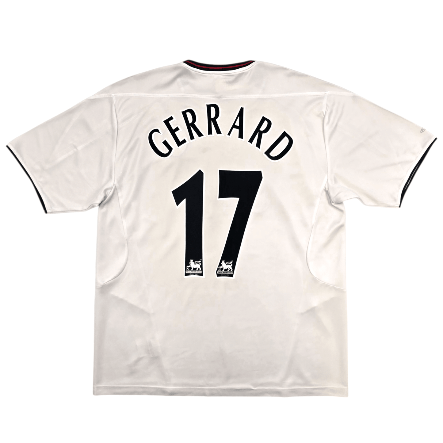 2003/05 Liverpool Away Football Shirt (L) Reebok #17 Gerrard