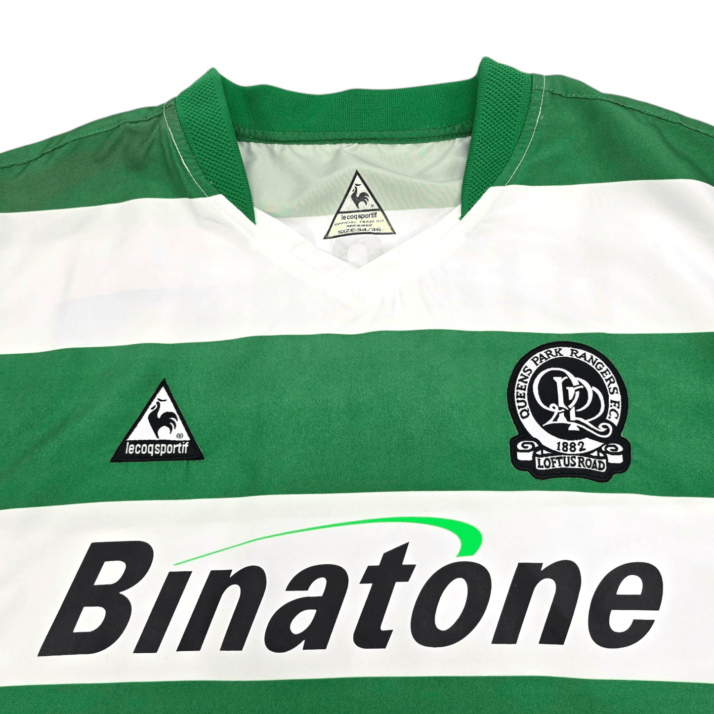 2003/05 Queens Park Rangers Away Football Shirt (S) Le Coq Sportif #8 Bircham