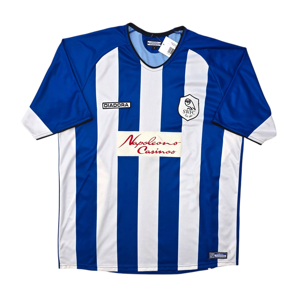 2003/05 Sheffield Wednesday Home Football Shirt (XL) Diadora