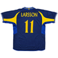 2003/05 Sweden Away Football Shirt (XL) Umbro #11 Larsson