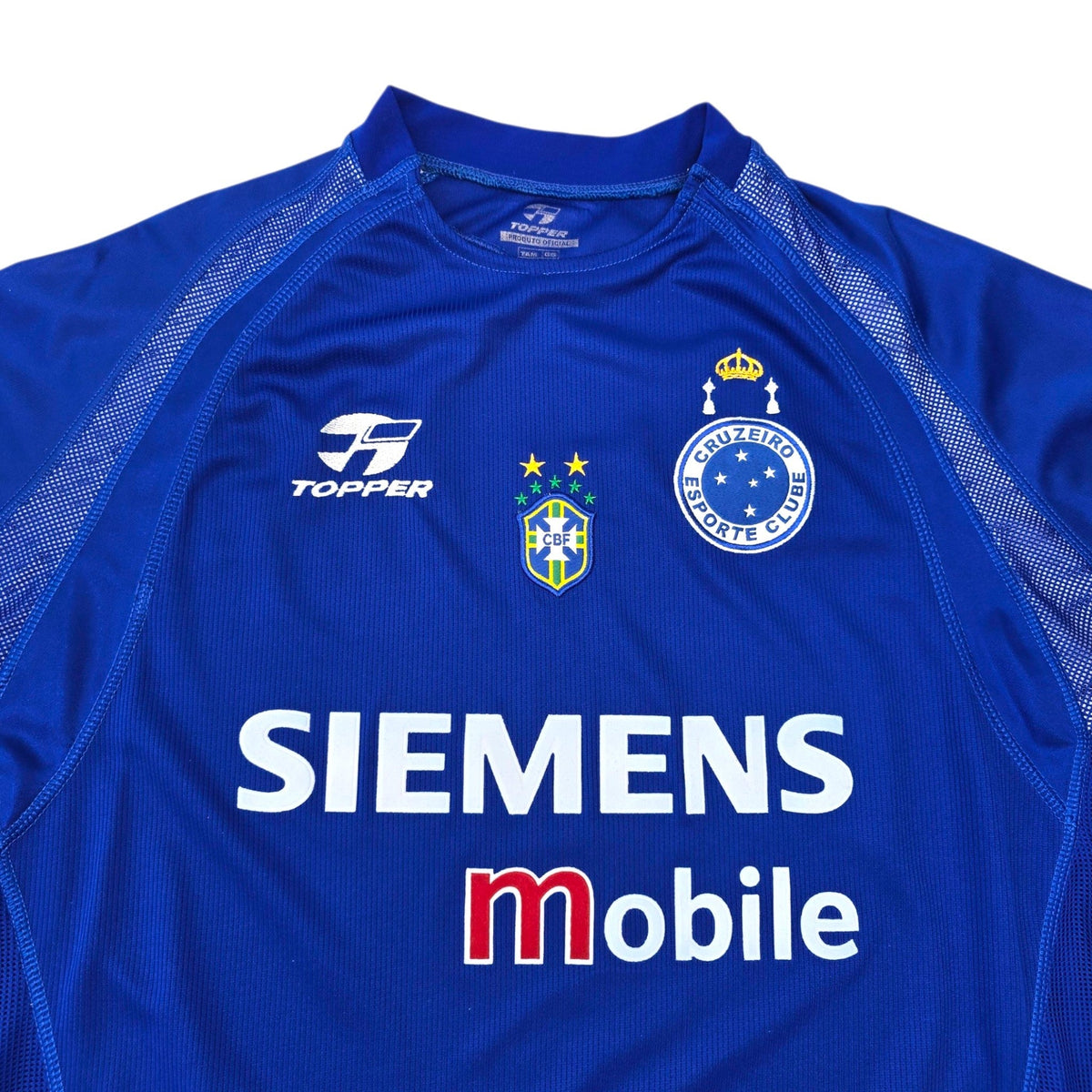 2004 Cruzeiro Home Football Shirt (XL) Topper #7