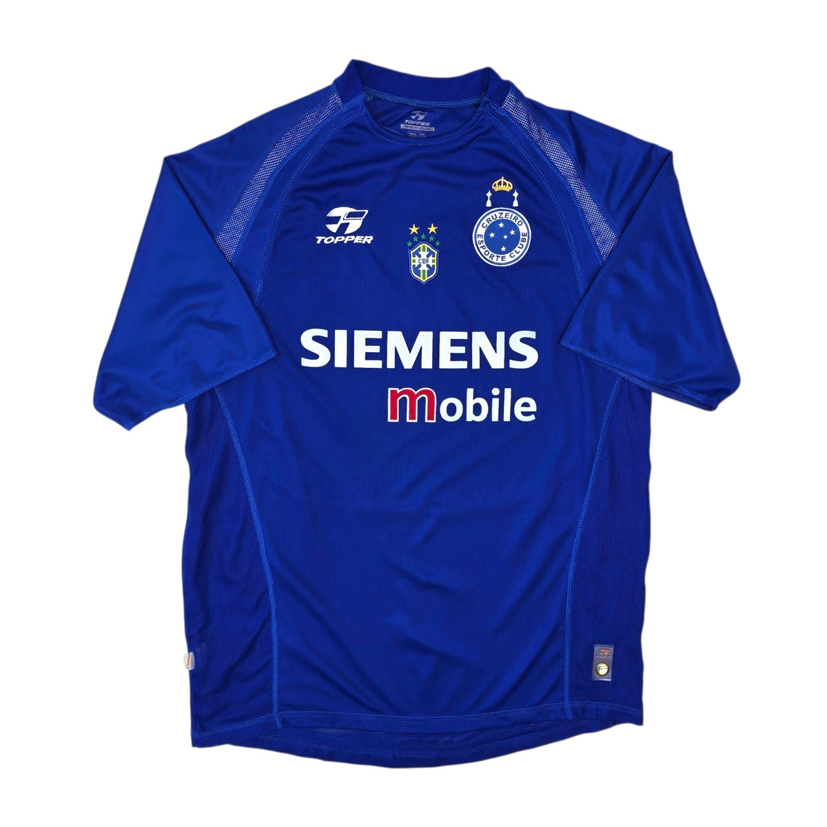 2004 Cruzeiro Home Football Shirt (XL) Topper #7