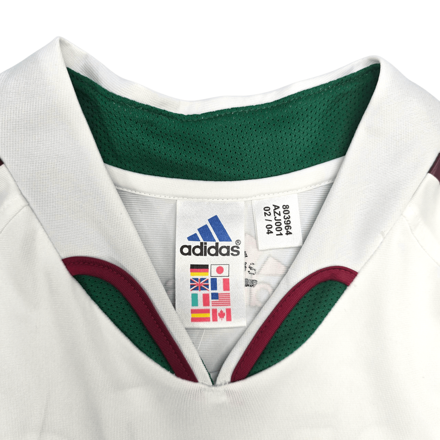 2004 Fluminense Away Football Shirt (M) Adidas #10