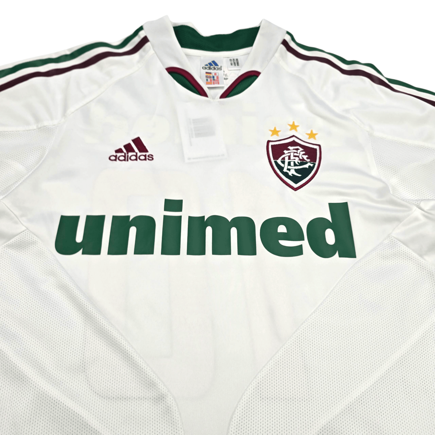 2004 Fluminense Away Football Shirt (M) Adidas #10