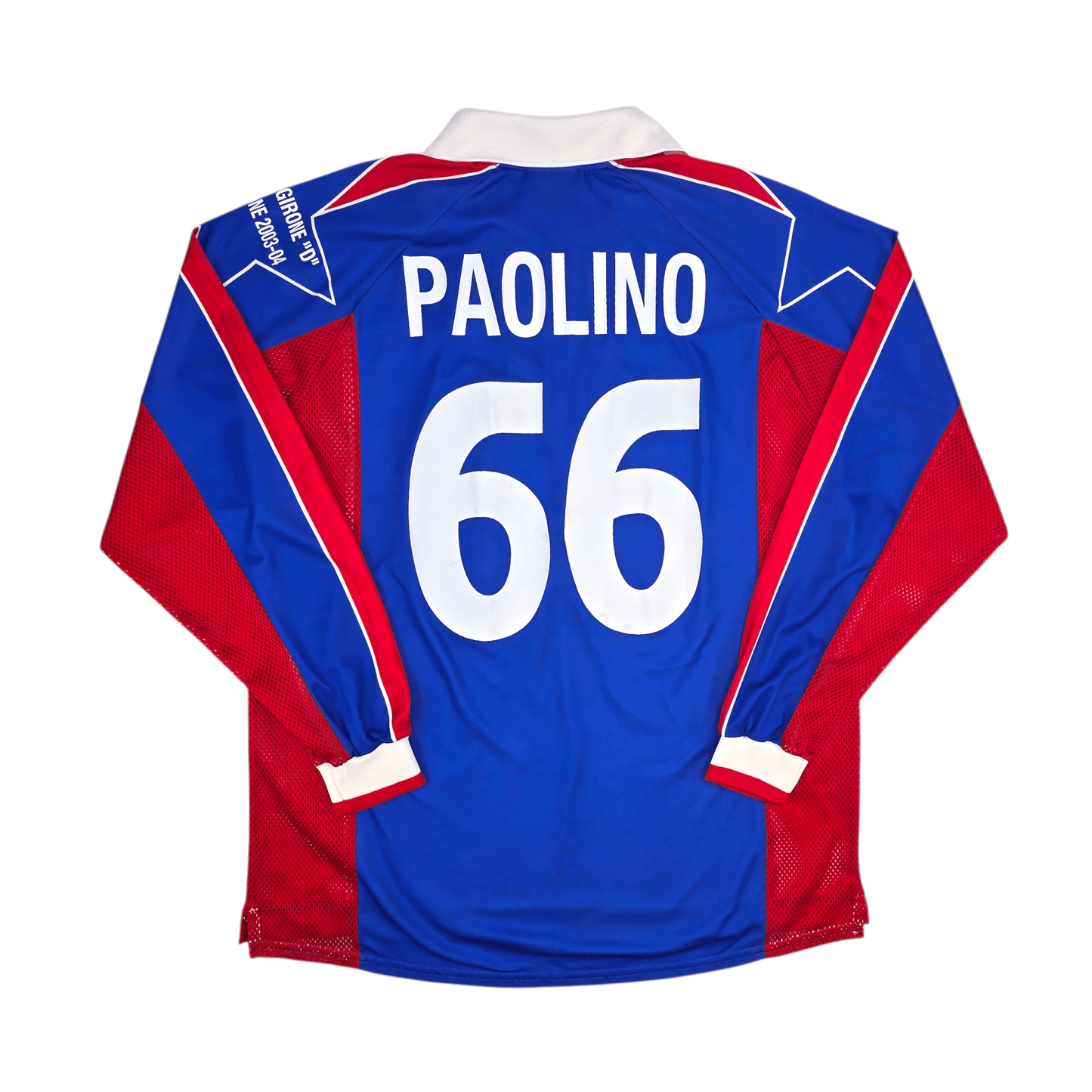 2004/05 AC Lucento Home Football Shirt (XL) Kappa #66 Paolino