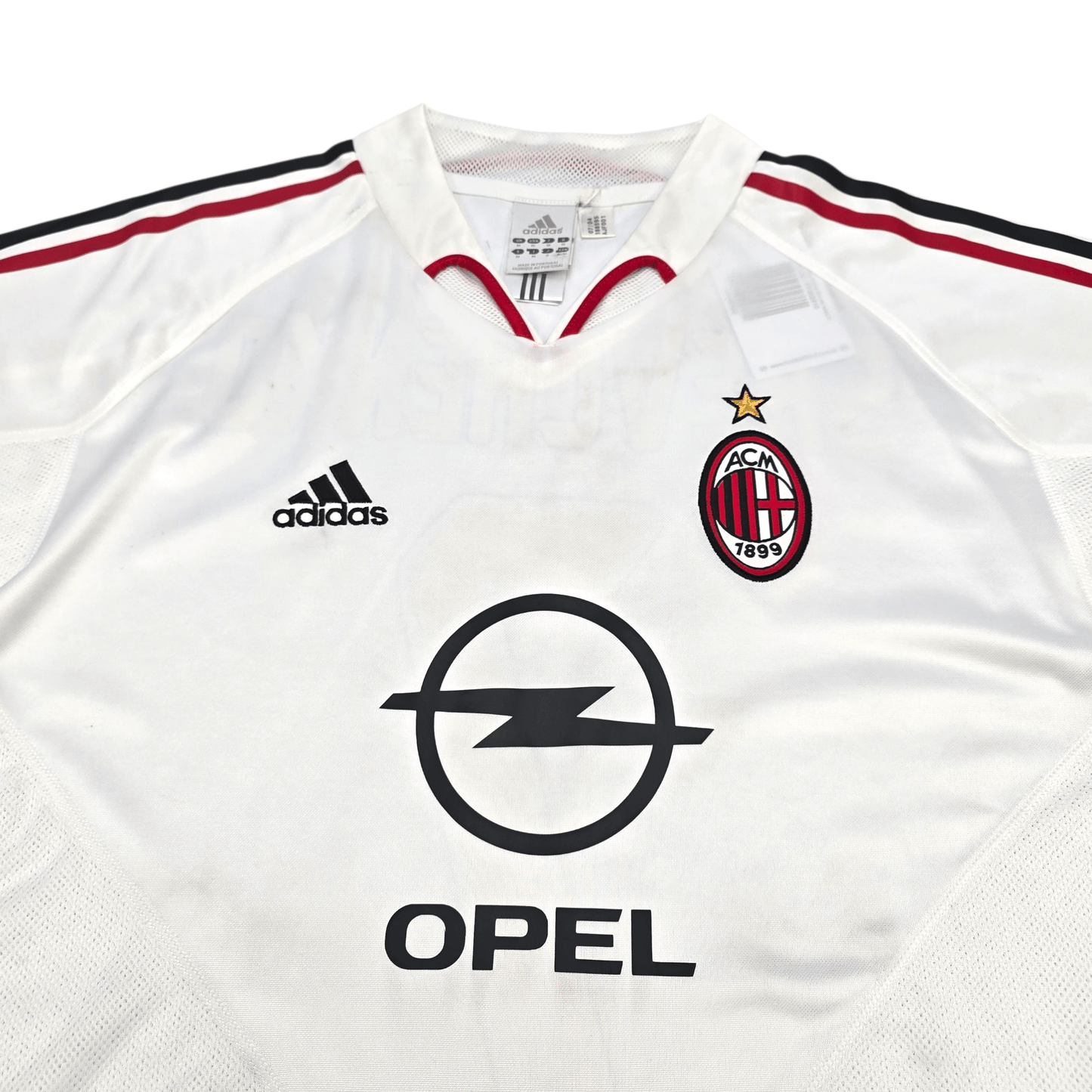 2004/05 AC Milan Away Football Shirt (M) Adidas #7 Shevchenko
