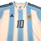 2004/05 Argentina Home Football Shirt (XL) Adidas #10 Tevez