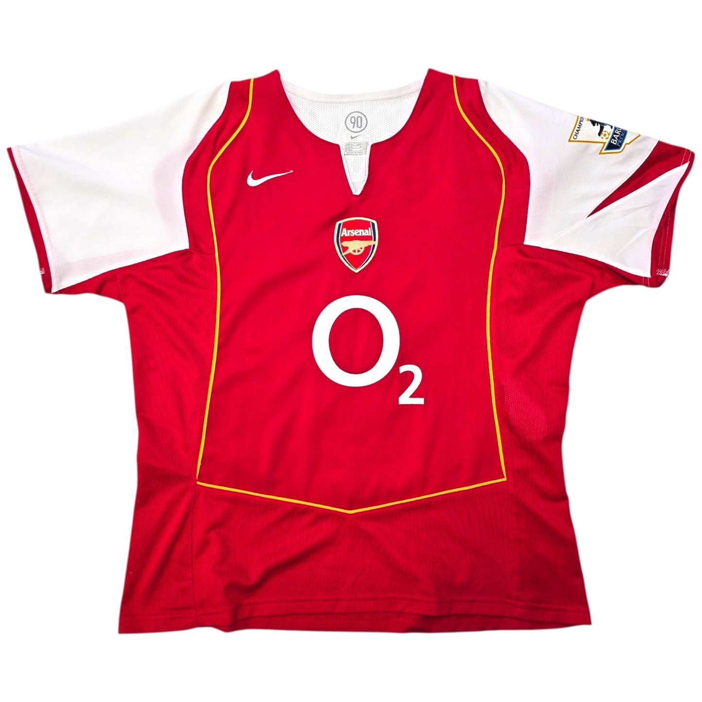 2004/05 Arsenal Home Football Shirt (XL) Nike #8 Ljungberg (Womens)