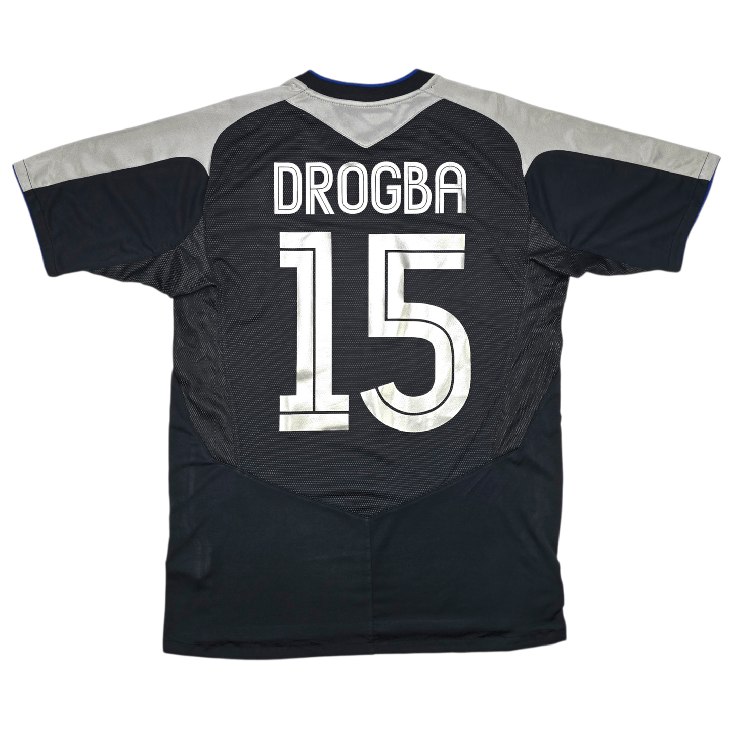 2004/05 Chelsea Away Football Shirt (S) Umbro #15 Drogba