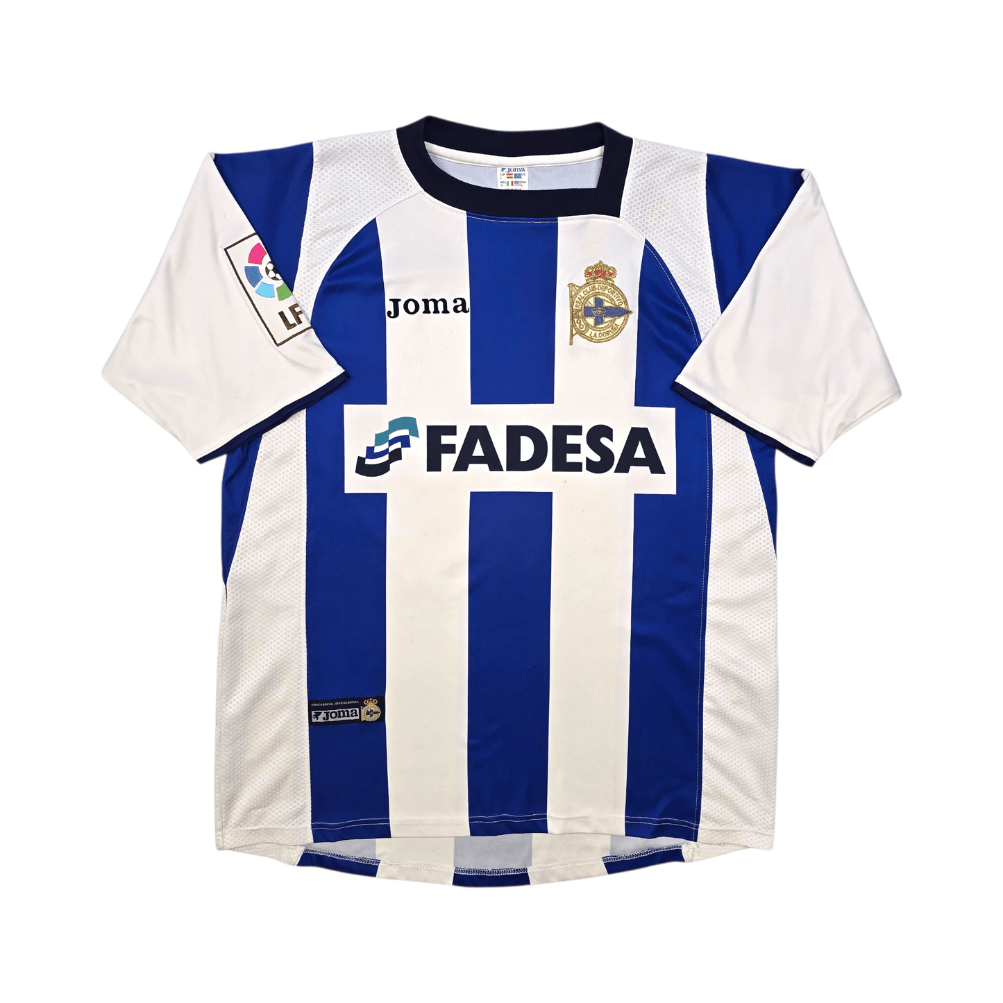 2004/05 Deportivo La Coruna Home Football Shirt (L) Joma