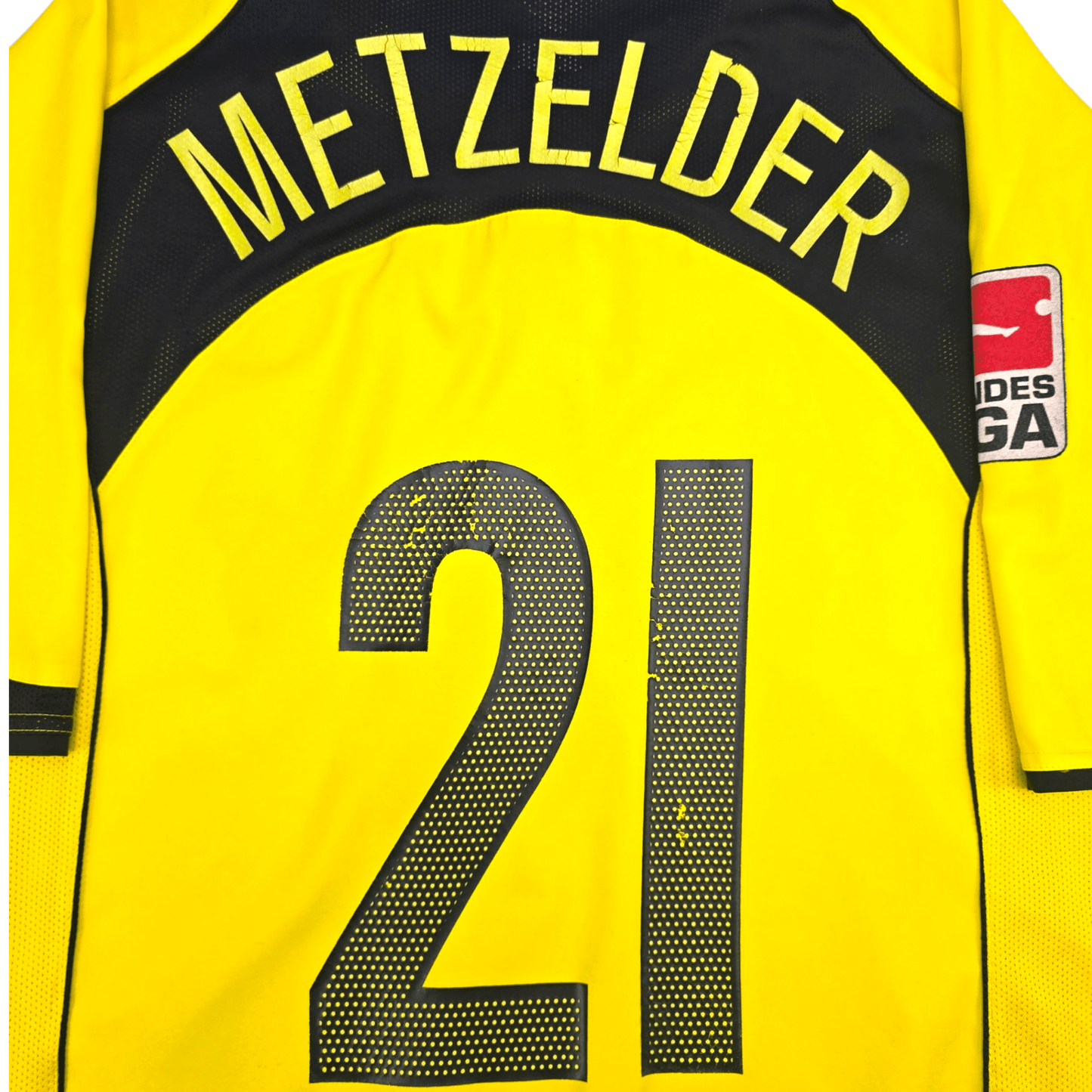 2004/05 Dortmund Home Football Shirt (XL) Nike #21 Metzelder
