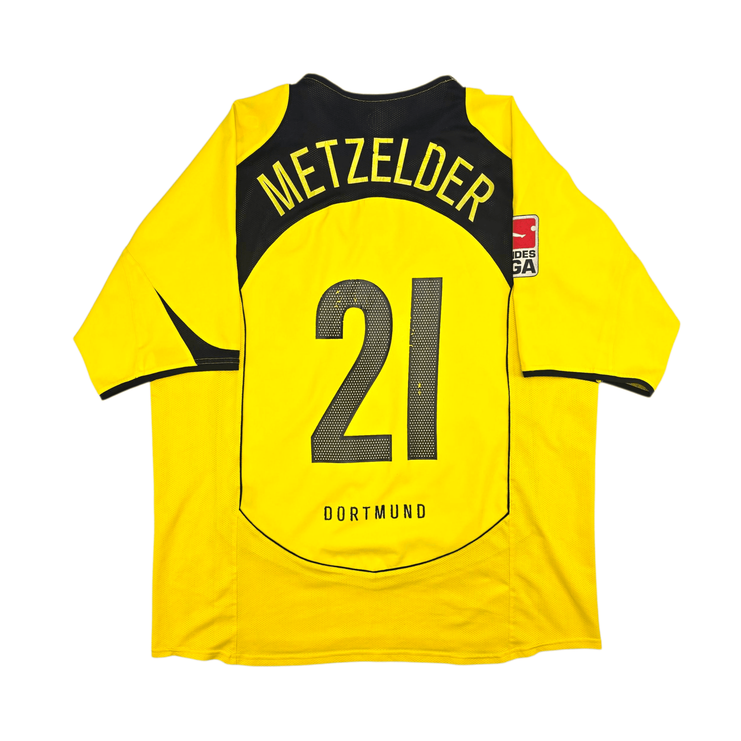 2004/05 Dortmund Home Football Shirt (XL) Nike #21 Metzelder