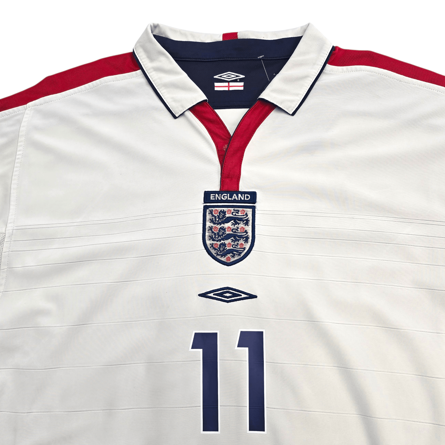 2004/05 England Home Football Shirt (L) Umbro #11 Lampard