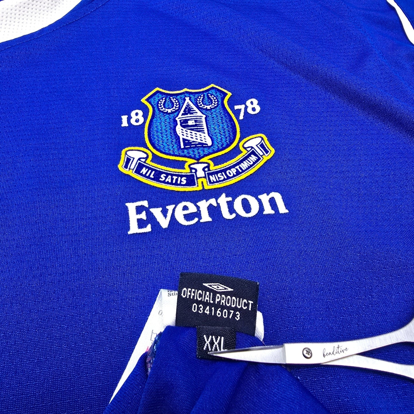 2004/05 Everton Home Football Shirt (2XL) Umbro