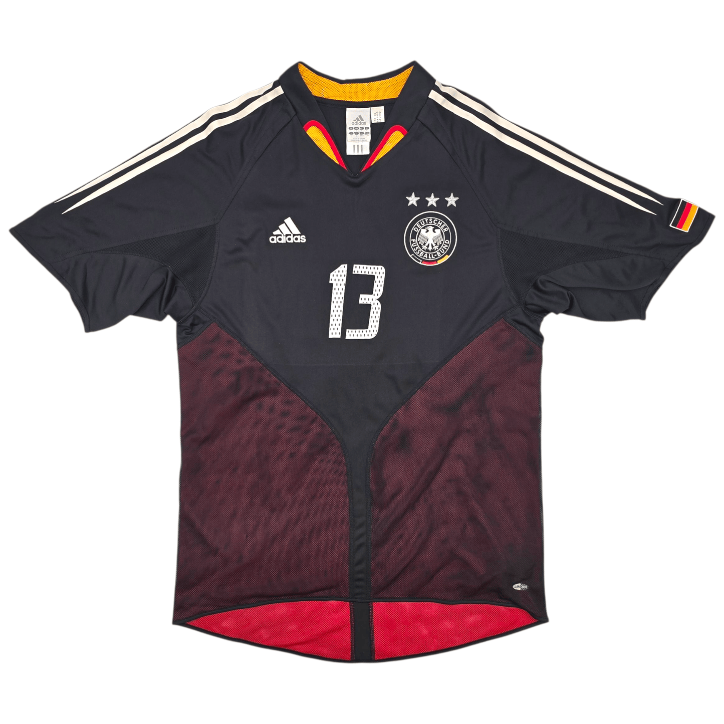 2004/05 Germany Away Football Shirt (L) Adidas #13 Ballack