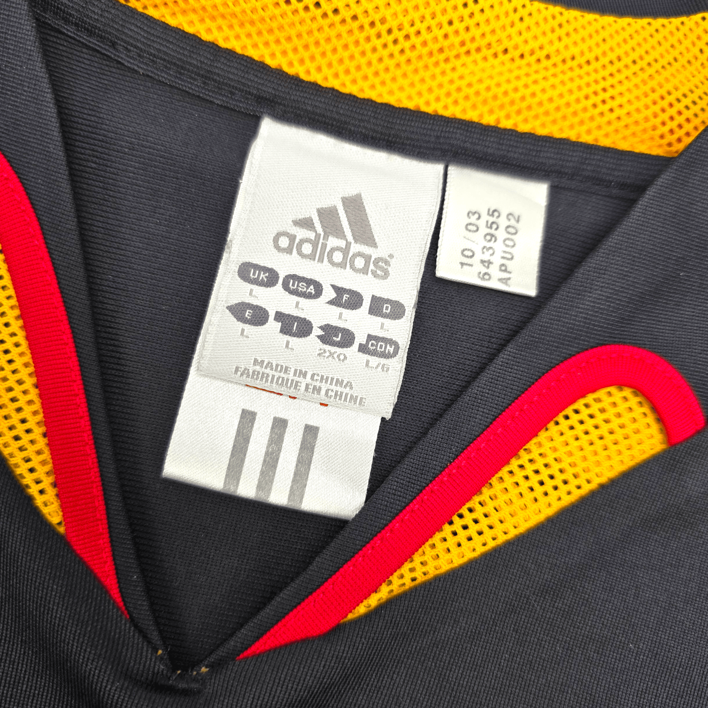 2004/05 Germany Away Football Shirt (L) Adidas #13 Ballack