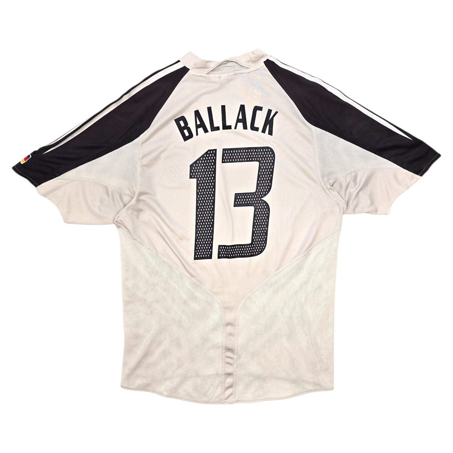 2004/05 Germany Home Football Shirt (L) Adidas #13 Ballack