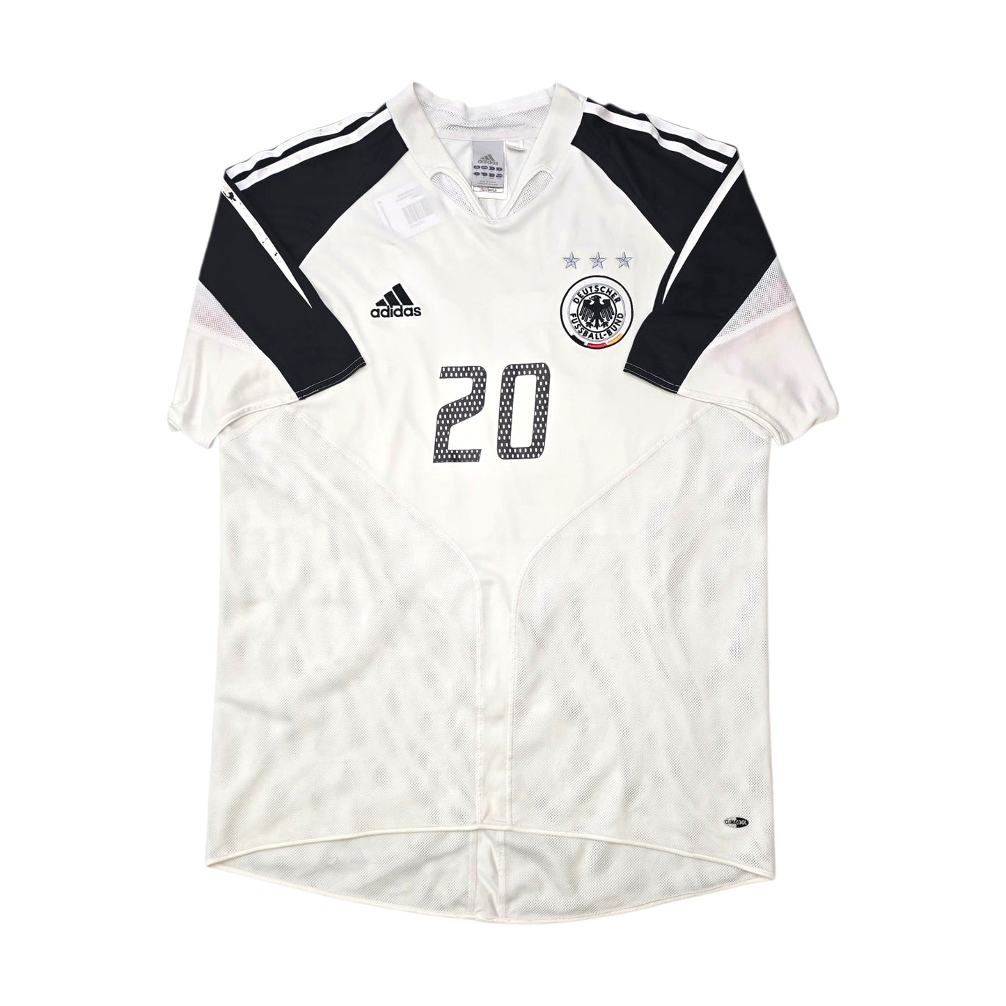 2004/05 Germany Home Football Shirt (L) Adidas #20 Podolski