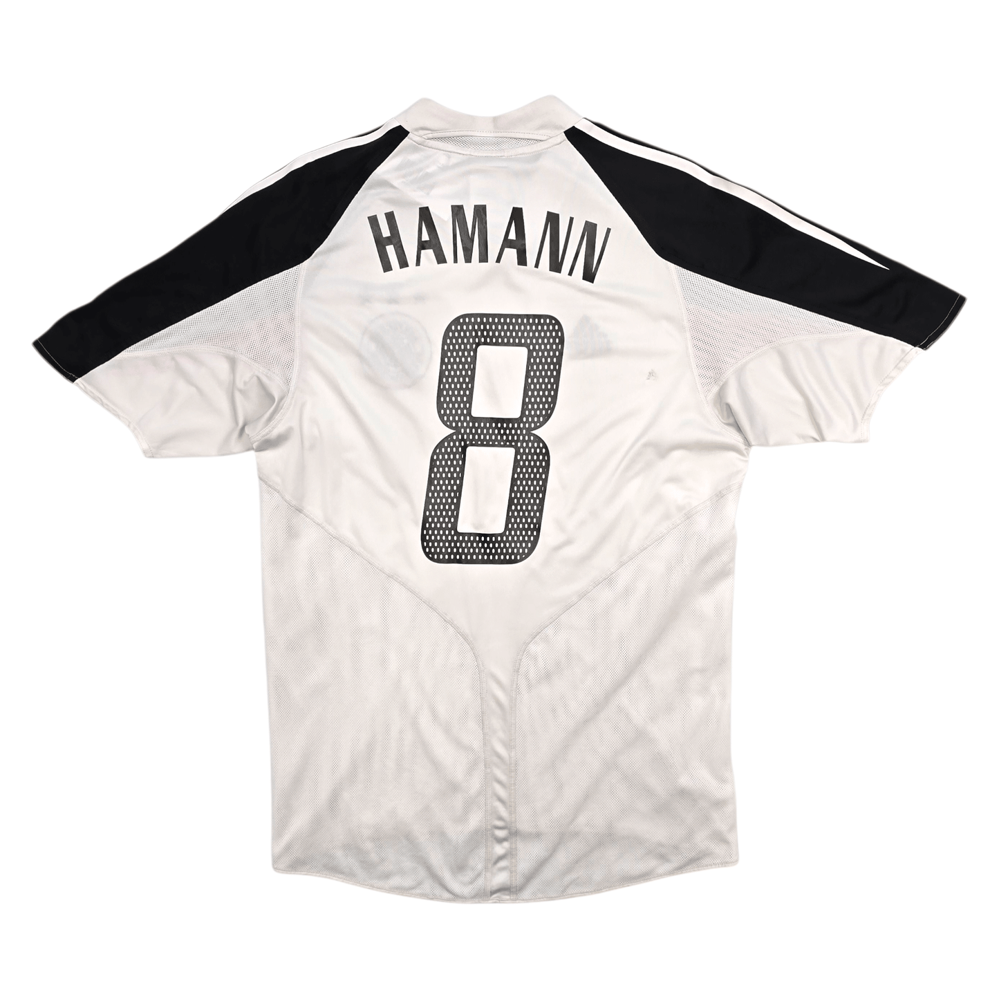2004/05 Germany Home Football Shirt (M) Adidas #8 Hamann