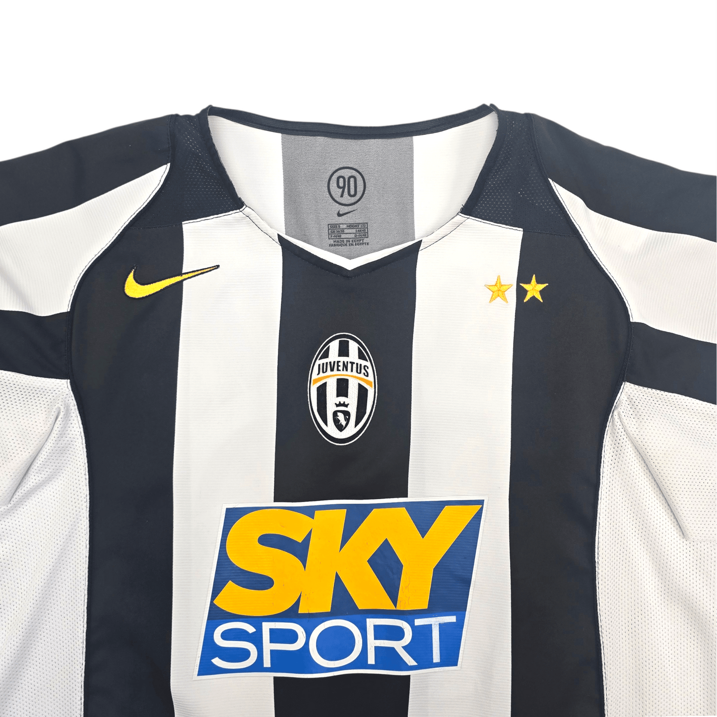 2004/05 Juventus Home Football Shirt (S) Nike #10 Del Piero