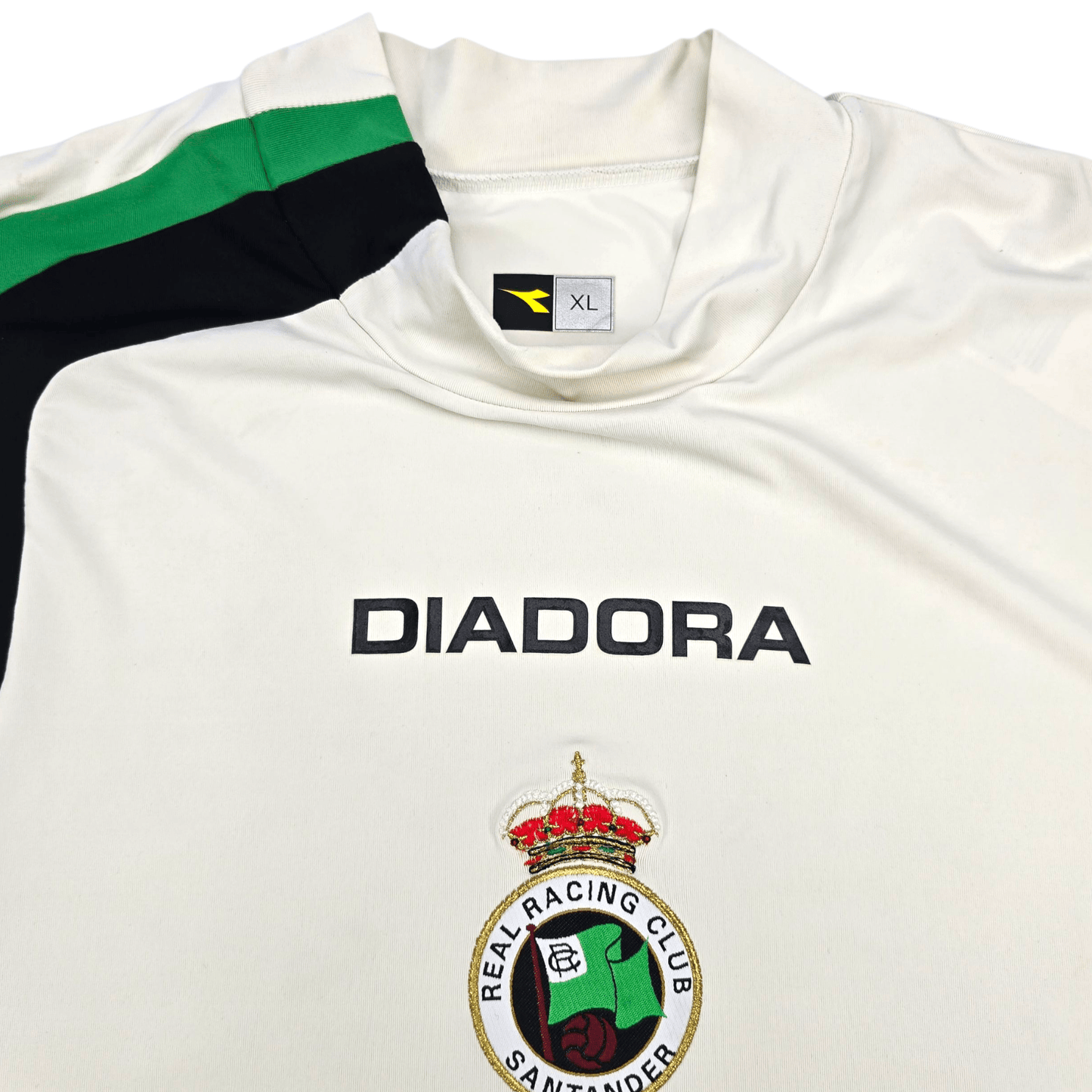 2004/05 Racing Santander Home Football Shirt (XL) Diadora
