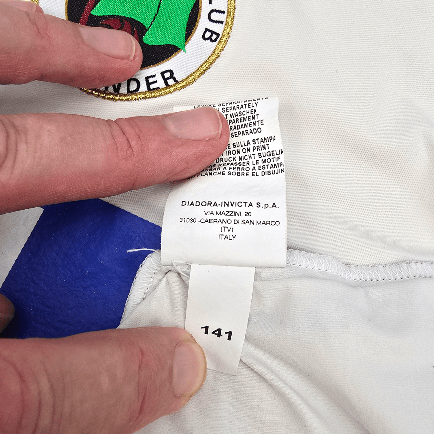 2004/05 Racing Santander Home Football Shirt (XL) Diadora