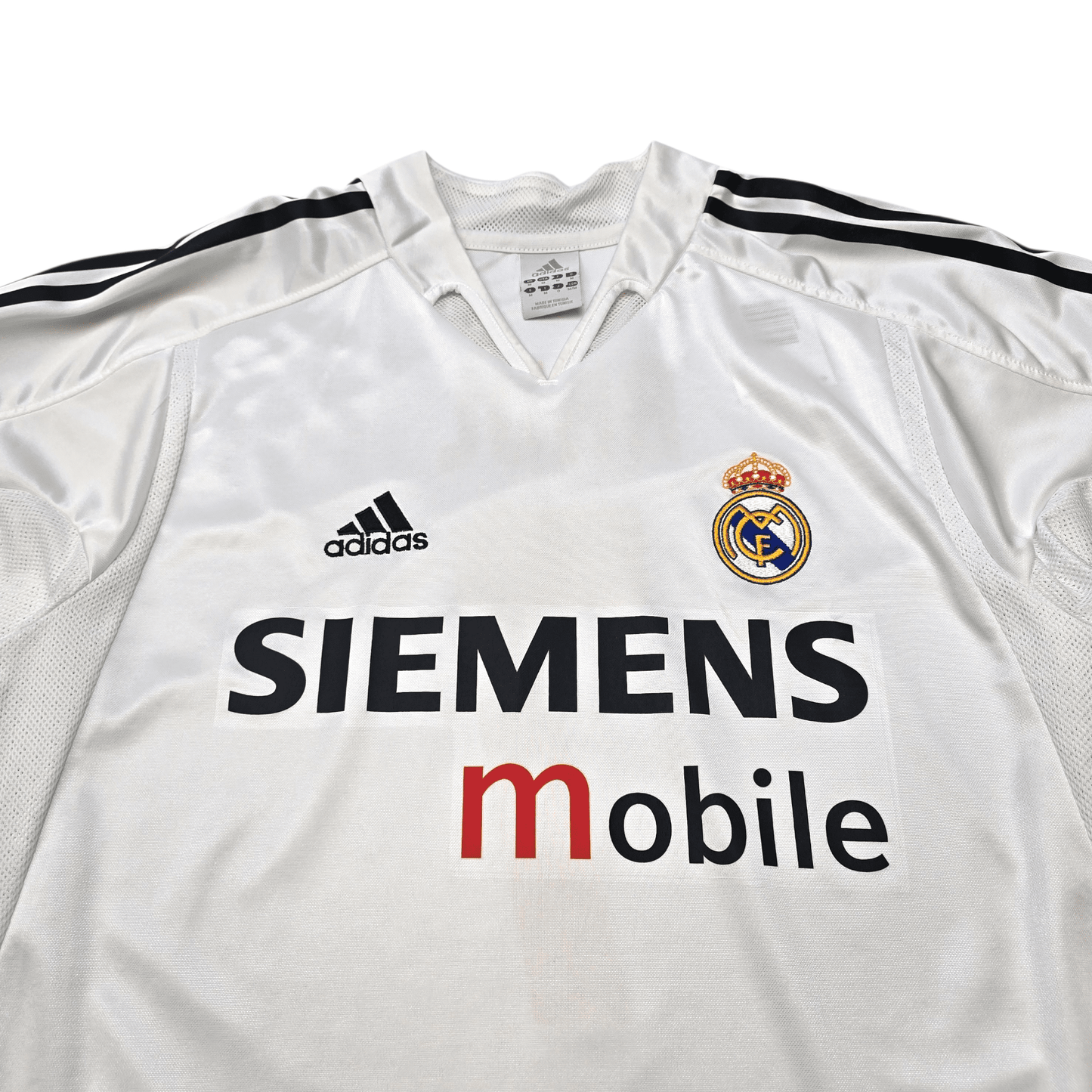2004/05 Real Madrid Home Football Shirt (M) Adidas #7 Raul