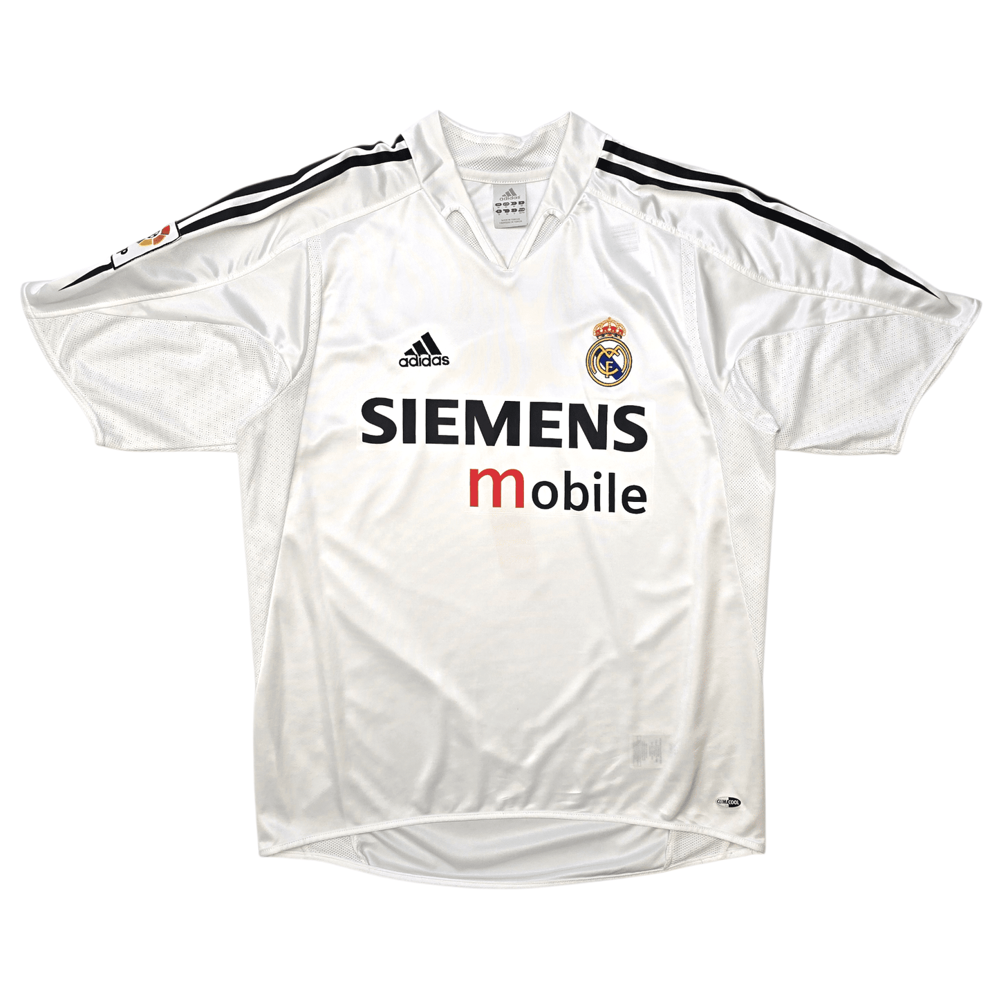 2004/05 Real Madrid Home Football Shirt (M) Adidas #7 Raul