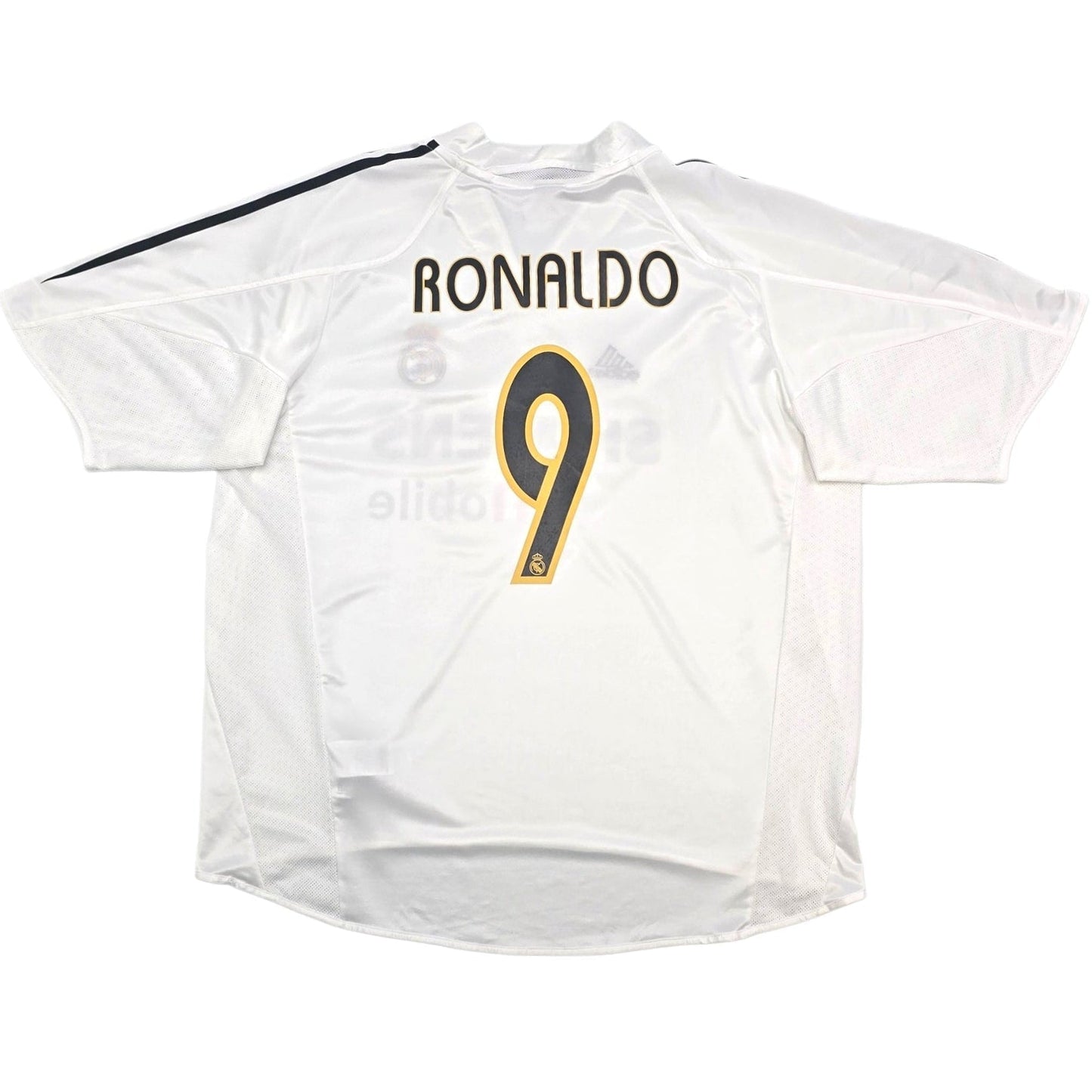 2004/05 Real Madrid Home Football Shirt (XL) Adidas #9 Ronaldo