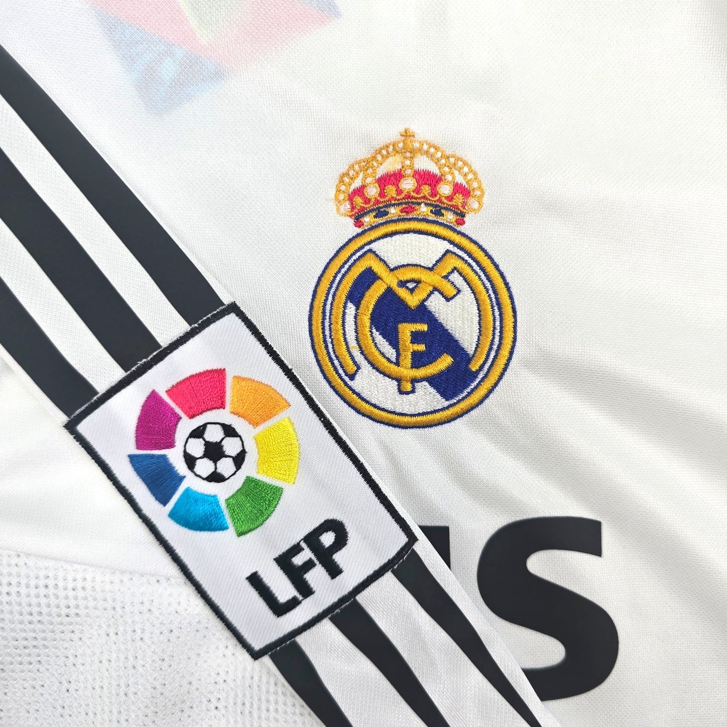 2004/05 Real Madrid Home Football Shirt (XL) Adidas #9 Ronaldo