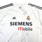 2004/05 Real Madrid Home Football Shirt (XL) Adidas #9 Ronaldo