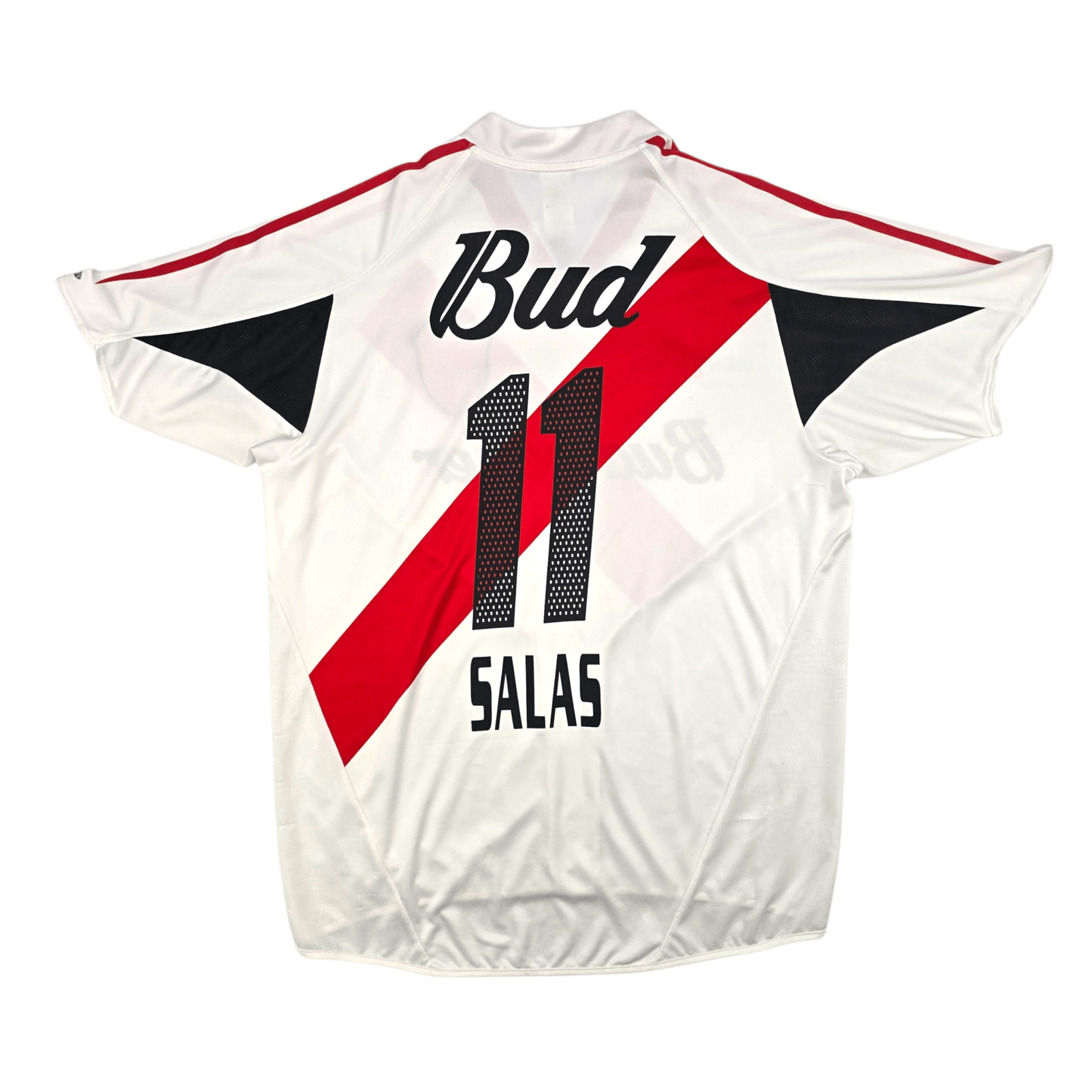 2004/05 River Plate Home Football Shirt (XL) Adidas #11 Salas