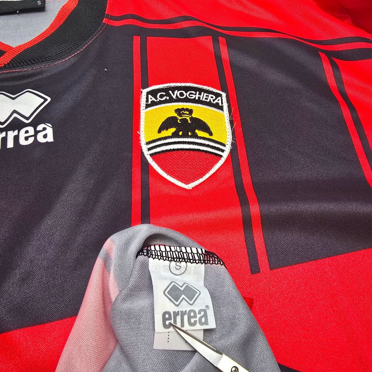 2004/05 Voghera Home Football Shirt (S) Errea