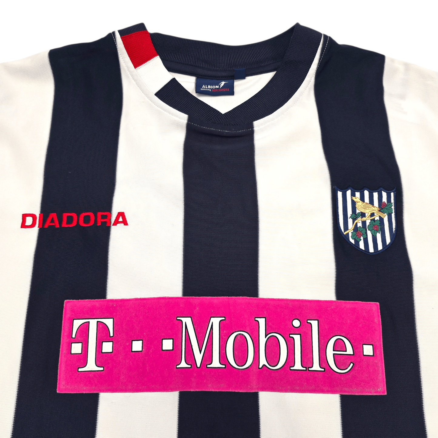 2004/05 West Bromwich Albion Home Football Shirt (2XL) Diadora #34 Earnshaw