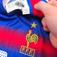 2004/06 France Home Football Shirt (L) Adidas #10 Zidane