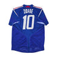 2004/06 France Home Football Shirt (L) Adidas #10 Zidane